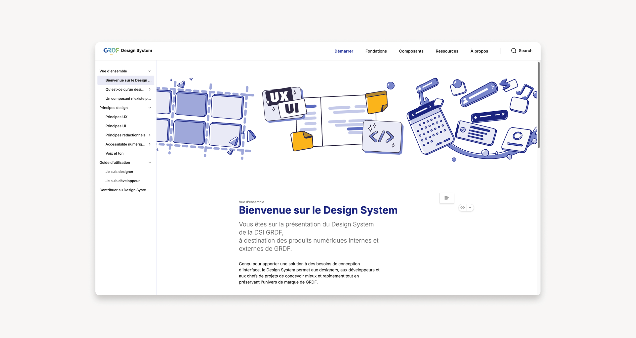 Alcane Design System — Aperçu